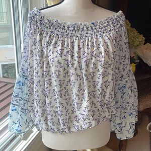 Free people off the shoulder top!! SIZE - S